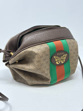 Gucci Bag, Brown Mini 2019 GG Supreme Monogram Web Butterfly New Candy Bag