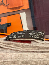 Hermès "Coaching" Silk & Cashmere Scarf 140