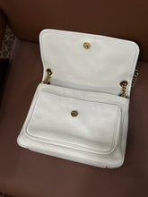 Saint Laurent Bag, Cream Lambskin Matelasse Monogram Medium Niki Chain Satchel