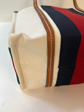 Gucci Bag, Canvas Calfskin Web Small Interlocking G Tote Bag