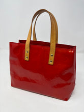 Louis Vuitton Bag, Poppy Red Monogram Vernis Reade PM Tote