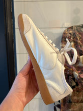 Chanel Shoes, White Leather CC Sneakers (size 37)