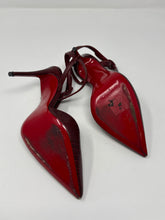 Christian Louboutin Shoes, Bourbon Lizzy Ankle Strap Pointed Heels (size 36.5)