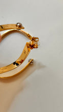 Louis Vuitton Nanogram Hoop Earrings