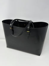 Saint Laurent Bag, Black Leather East/West Shopping Tote