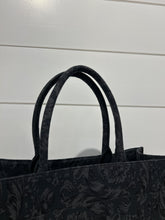 Versace Bag, Black Barocco Athena Large Tote Bag