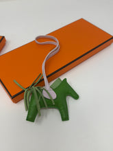 Hermès Green & Purple Rodeo PM Charm
