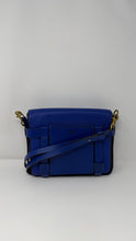 Tory Burch Blue Alastair Runway Pebbled Crossbody