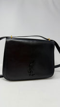 Saint Laurent Bag, Black Leather Medium Spontini Satchel