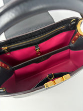 Louis Vuitton Bag, Black Taurillon Leather Capucines MM
