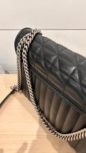 Gucci Bag, Black Calfskin Matelasse Aria Medium GG Marmont Shoulder Bag