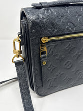 Louis Vuitton Bag, Black Empreinte Leather Pochette Metis Crossbody
