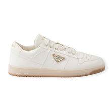 Prada Shoes, White Leather Downtown Sneakers (size 40)
