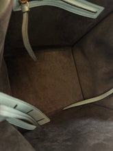 Celine Bag, Sage Pebbled Leather Medium Phantom Luggage Tote Bag