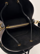 Louis Vuitton Bag, Monogram Canvas & Black Leather NéoNoé MM