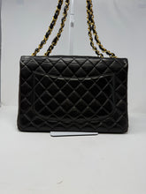 Chanel Bag, 1997 Black Lambskin Quilted XL Jumbo Single Flap