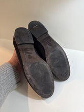 Brunello Cucinelli Shoes, Navy Suede Monili-Embellished Loafers (size 38)