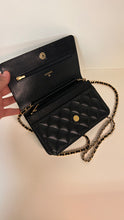 Chanel Bag, 2025 Black Caviar Leather Wallet on Chain Crossbody