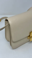 Celine Bag, Cream Box Calfskin Medium Classic Box Bag