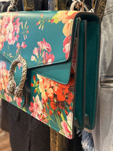 Gucci Bag, Green Blooms Leather Dionysus Shoulder Bag