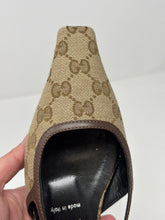 Gucci Shoes, GG Canvas Slingback Ballet Flats (size 36.5)