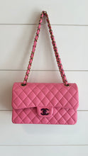 Chanel Bag, 2021 Pink & Yellow Quilted Lambskin Small Classic Double Flap Bag