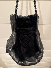 Chanel Bag, 2022 Black on Black Shiny Calfskin Quilted Chanel 22 Hobo Bag