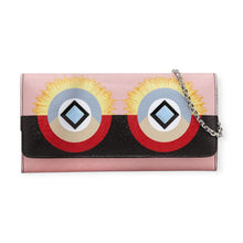 Fendi Bag, Pink Hypnoteyes Studded Continental Wallet on Chain