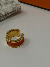 Hermés Orange Olympe Ear Cuff