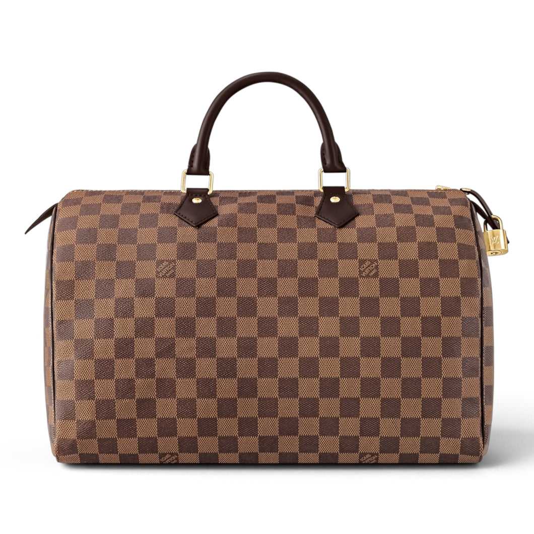 Louis Vuitton Bag, Damier Ebene Canvas Speedy 35