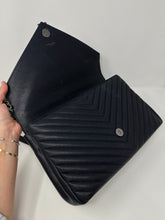 Saint Laurent Bag, Dark Navy Leather Monogram Medium College Shoulder Bag