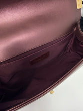 Chanel Bag, 2020 Burgundy Metallic Calfskin Quilted Medium Boy Flap Bag