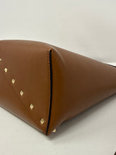 Valentino Bag, Tan Calfskin Rockstud Wispy Bucket Bag