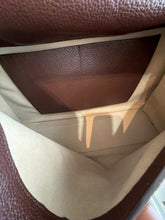 Leo et Violette Bag, Brown Grained Leather Le Daily Soft Laurence Shoulder Bag