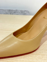 Christian Louboutin Shoes, Nude Leather 85mm Kate Pumps (size 40)