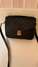 Louis Vuitton Bag, Black Empreinte Leather Pouchette Métis Crossbody