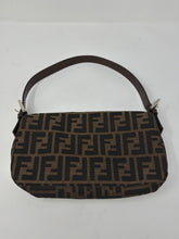 Fendi Bag, Tobacco Zucca Canvas Baguette