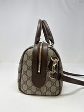 Gucci Bag, GG Supreme Monogram Web Small Ophidia Boston Bag