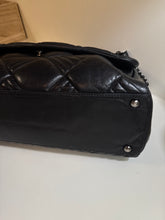 Chanel Bag, Black Lambskin Leather Quilted “In and Out” Maxi Shoulder Bag