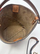 Valentino Bag, Tan Calfskin Rockstud Wispy Bucket Bag