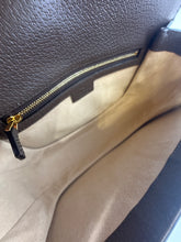 Gucci Bag, GG Supreme Monogram Web Small Ophidia Flap Messenger Bag