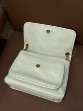 Saint Laurent Bag, Cream Lambskin Matelasse Monogram Medium Niki Chain Satchel