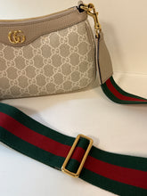 Gucci Bag, GG Beige Supreme Ophidia Small Crossbody Bag with Chain