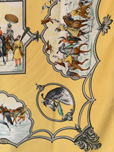 Hermès 1993 Les Chevaux des Moghols Silk Scarf