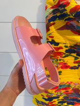 Gucci Shoes, Pink Rubber Mini Double G Isla Dad Sandals (size 40)