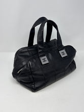 Chanel Bag, 2004 Black Quilted Calfskin Leather Chocolate Bar Bag