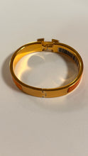 Hermès Rainbow & Gold H Clic Clac Bracelet