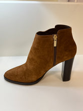 Jimmy Choo Shoes, Carmel Suede Heeled Booties (size 41)