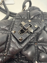 Valentino Bag, Black Leather SpikeMe Flap Bag Quilted Small Crossbody