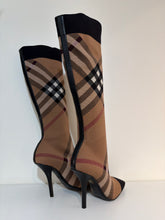 Burberry Shoes, Vintage Check 105 Sock Boots (size 37)